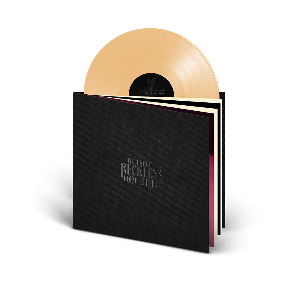 The Pretty Reckless- Going To Hell 10th Anniversary Coffee Table Book + LP [Hardback Coffee Table Book + Opaque Beige Vinyl] { vinyl }