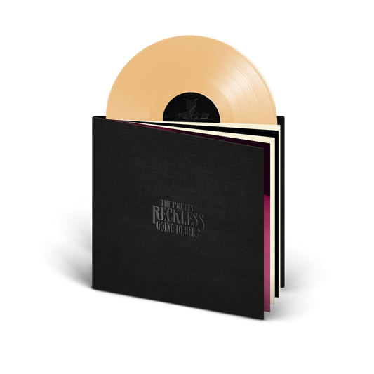 The Pretty Reckless- Going To Hell 10th Anniversary Coffee Table Book + LP [Hardback Coffee Table Book + Opaque Beige Vinyl] { vinyl }