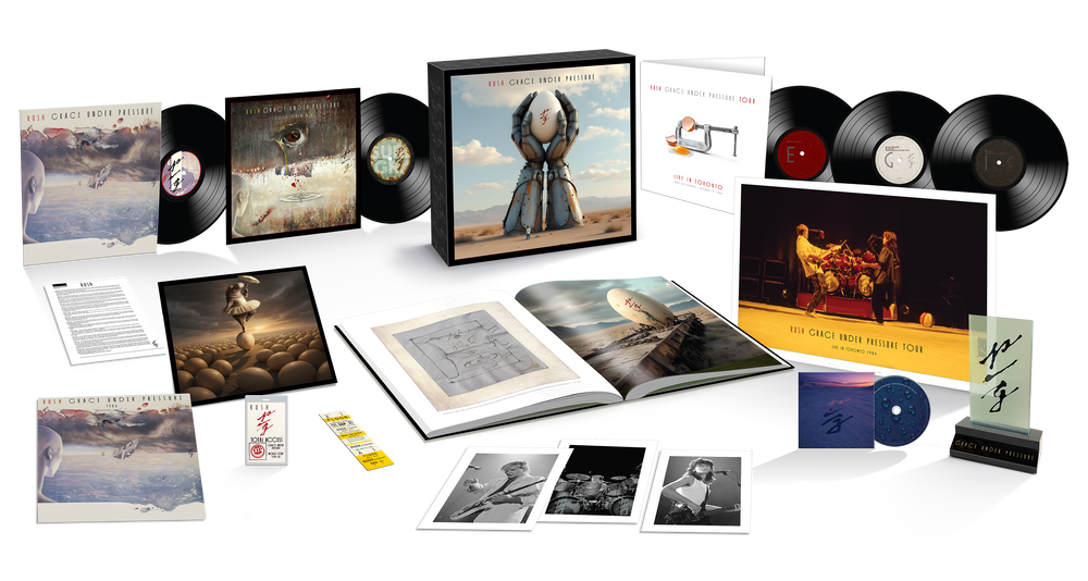 Rush- Grace Under Pressure - Super Deluxe [5LP + Blu-Ray] { vinyl }