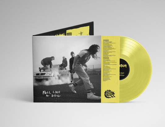 Scratch- Pull Like A Dog [Transparent Yellow] { vinyl }