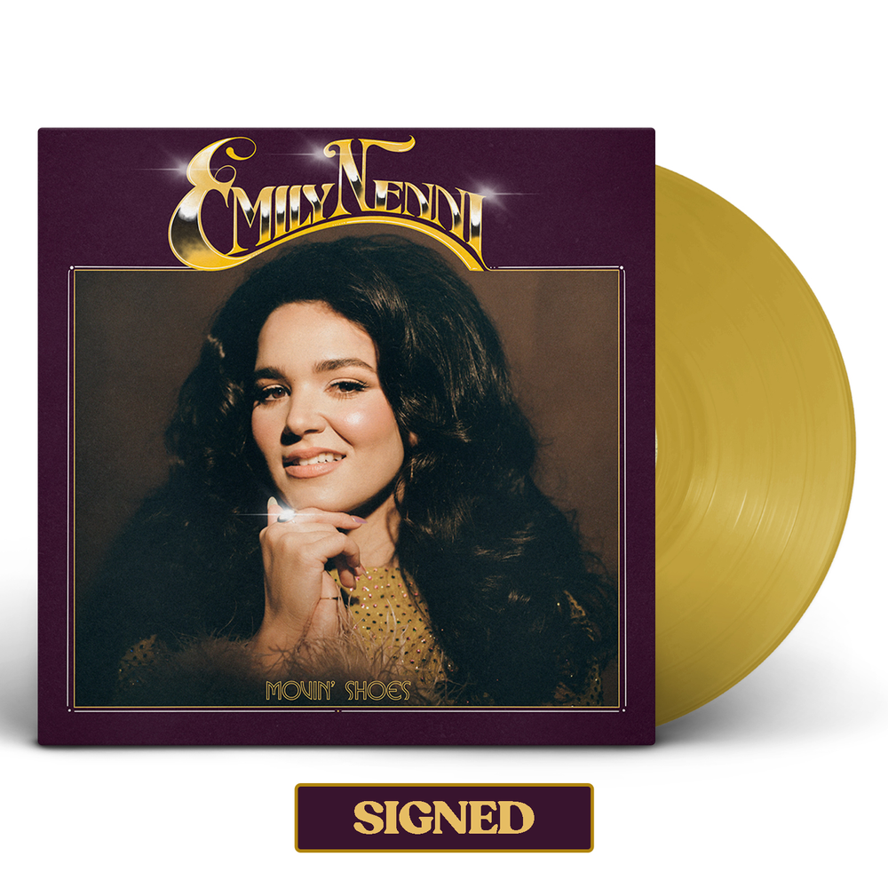 [PRE-ORDER] Emily Nenni - Movin' Shoes (Gold Indie Exclusive - Autographed) { vinyl }