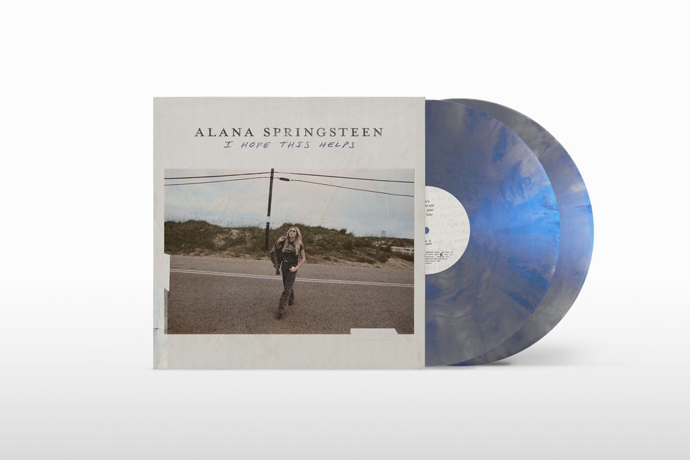 [PRE-ORDER] Alana Springsteen - I HOPE THIS HELPS (Iridescent Blue) { vinyl }