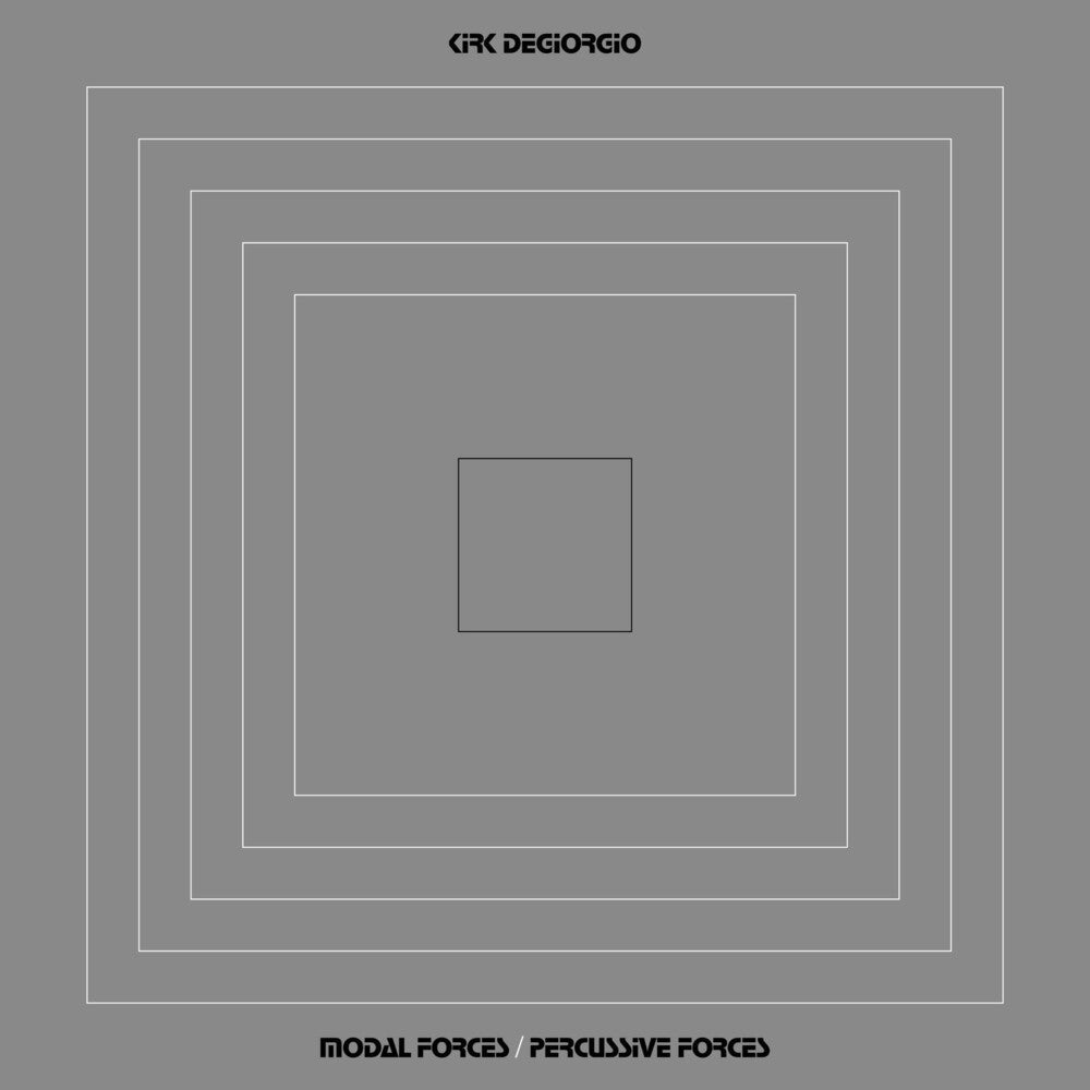 Kirk Degiorgio - Modal Forces / Percussive Forces (LP) { vinyl }