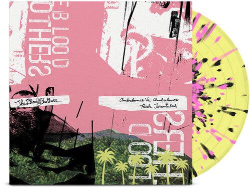 The Blood Brothers- Burn, Piano Island, Burn (Deluxe Ed.) Yellow w/Pink & Black Splatter { vinyl }