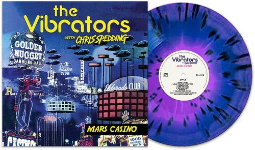 The Vibrators - Mars Casino - Purple/blue Haze Splatter (Vinyl) { vinyl }
