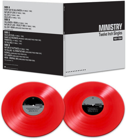 Ministry - 12" Singles 1981-1984 - Red (Vinyl) { vinyl }