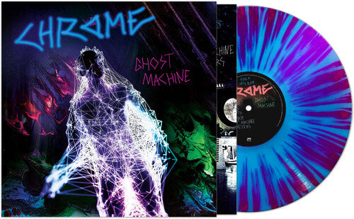 Chrome - Ghost Machine - BLUE/PURPLE SPLATTER (Vinyl) { vinyl }