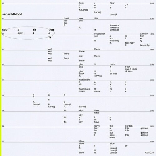 Seb Wildblood - Separation Anxiety (Vinyl) { vinyl }