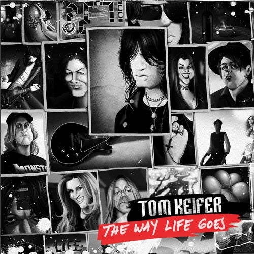 Tom Keifer - THE Way Life Goes - RED/BLACK/WHITE SPLATTER (Vinyl) { vinyl }