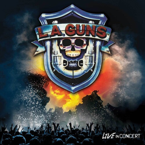 L.A. Guns - Live In Concert - Blue (Vinyl) { vinyl }