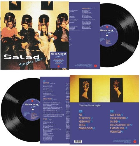 Salad - Singles Bar - 140-Gram Black Vinyl with Autographed Print (Vinyl) { vinyl }