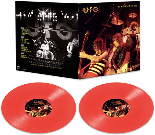 UFO - Hot N' Ready In Texas 1979 - RED (Vinyl) { vinyl }