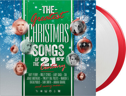Various Artists - Greatest Christmas Songs Of 21st Century / Various - Limited 180-Gram Red & White Colored Vinyl (Vinyl) { vinyl }