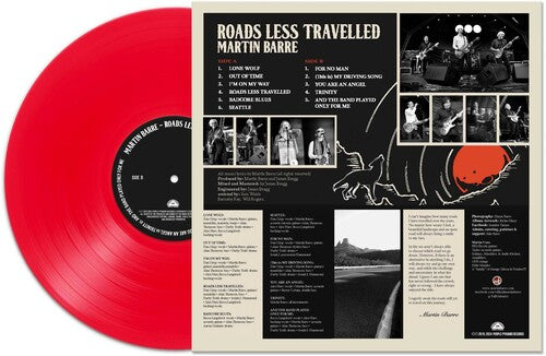 Martin Barre - Roads Less Travelled - Red (Vinyl) { vinyl }