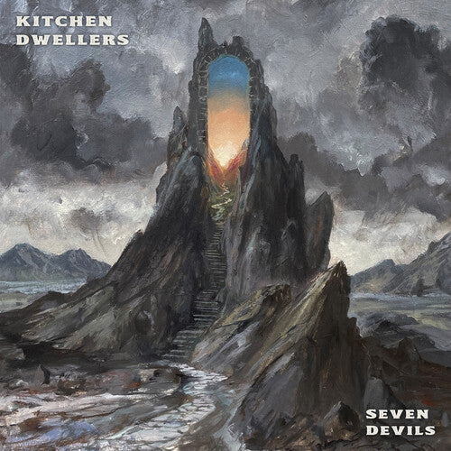 Kitchen Dwellers - Seven Devils - Blue & Orange Galaxy (Vinyl) { vinyl }