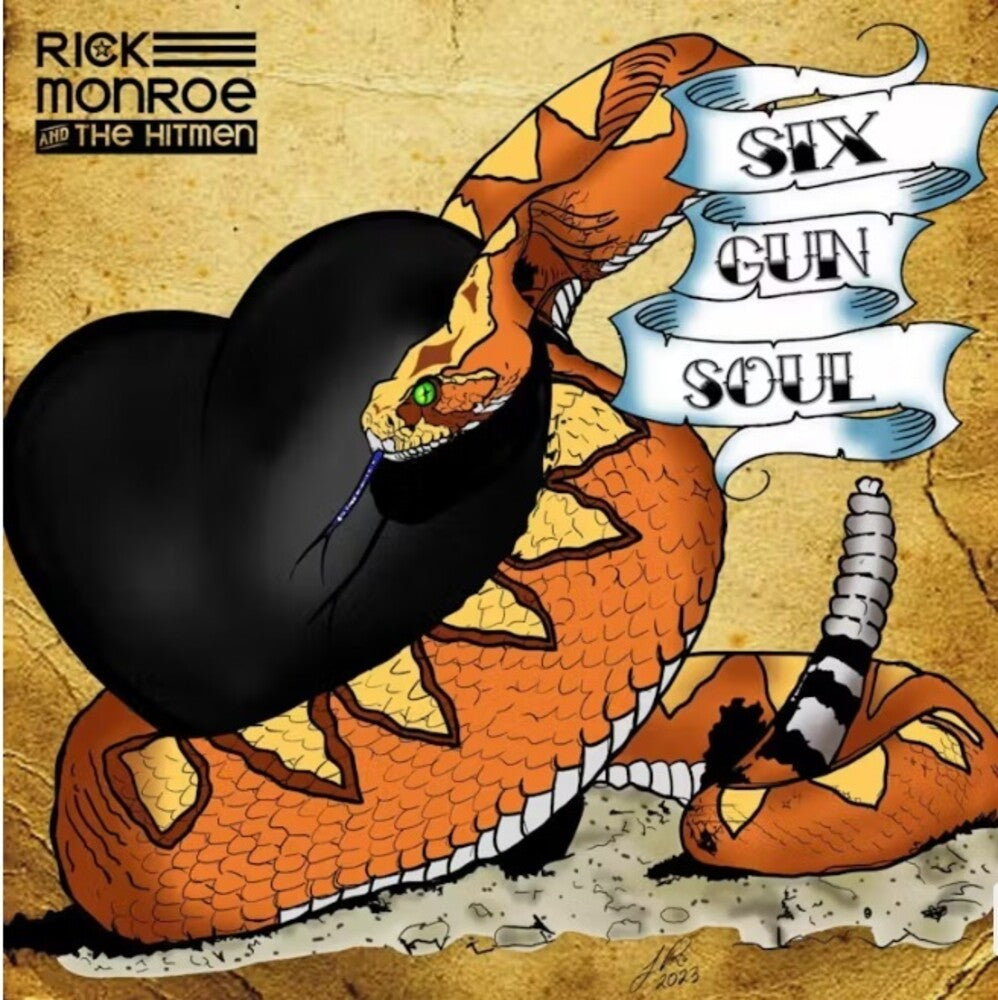Rick Monroe  & The Hitmen - Six Gun Soul (LP) { vinyl }