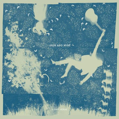 Iron & Wine- Light Verse (Clear w/ Blue Swirl Vinyl) (Loser Ed) { vinyl }