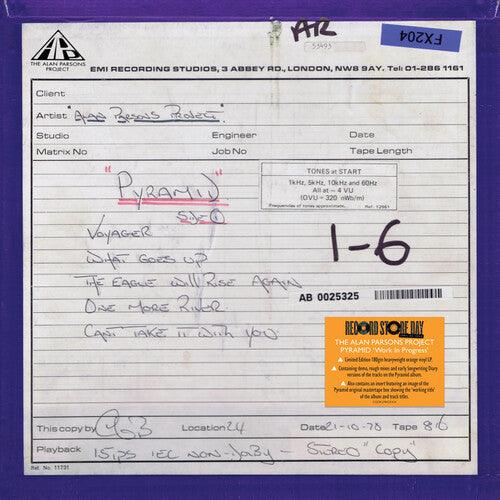 Alan Parsons Project- Pyramid 'work In Progress' -RSD24 { vinyl }