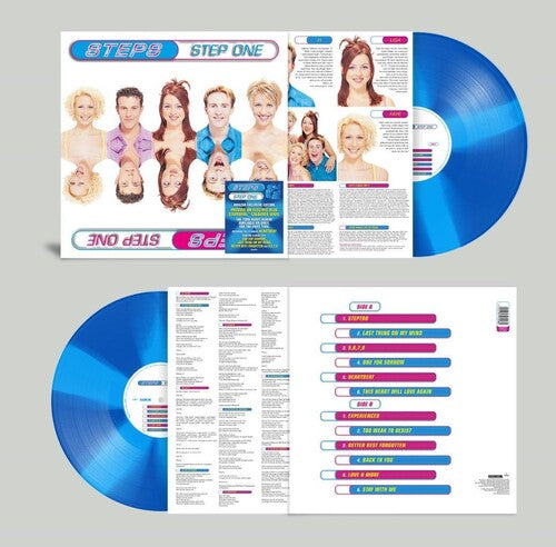 The Steps - Step One - Limited 140-Gram Electric Blue Swirl Colored Vinyl (Vinyl) { vinyl }