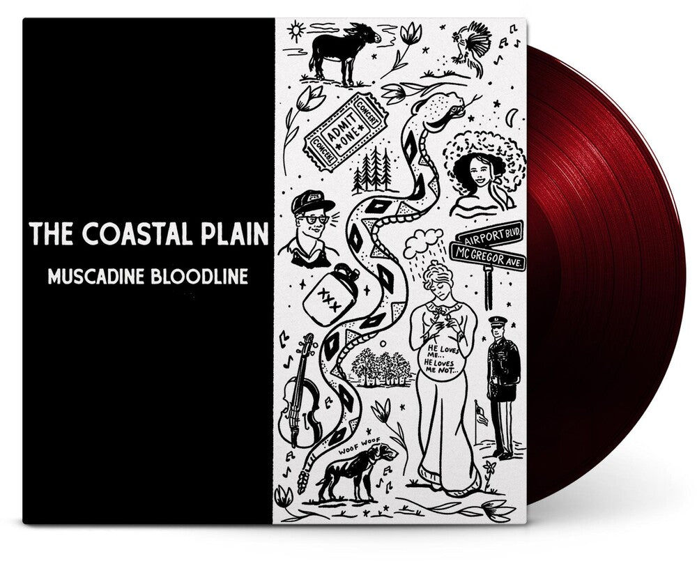 Muscadine Bloodline - The Coastal Plain (Indie Exclusive Maroon LP) { vinyl }