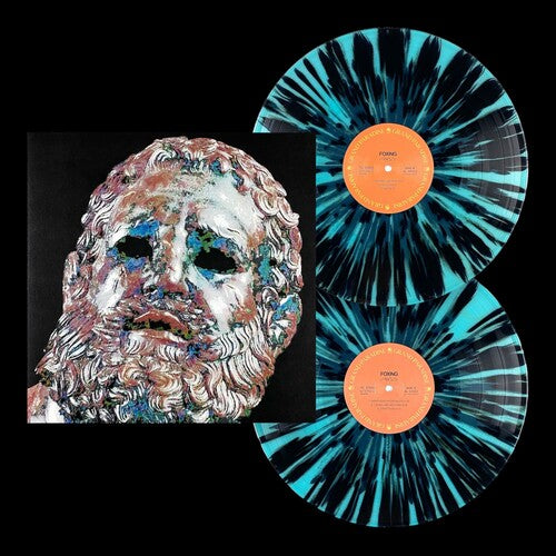Foxing - Foxing - Ice Blue with Black Splatter (Vinyl) { vinyl }