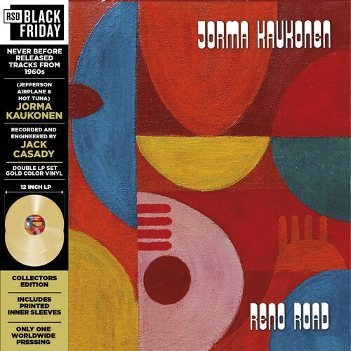 Jorma Kaukonen- Reno Road: Unleased tracks from the '60's -BF24 { vinyl }