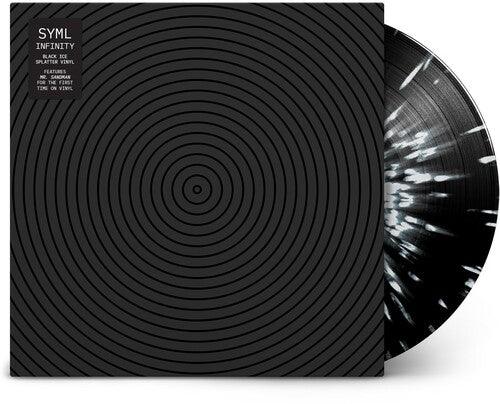SYML- Infinity - Black Ice with White Splatter { vinyl }