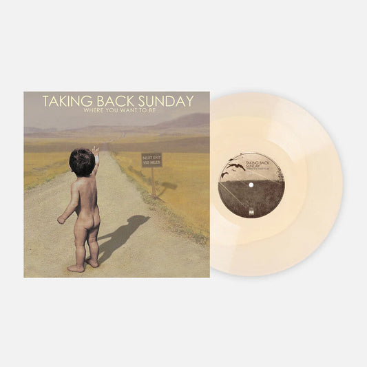 Taking Back Sunday- Where You Want To Be - 180-Gram White & Tan Colored Vinyl (VMP Pressing) { vinyl }