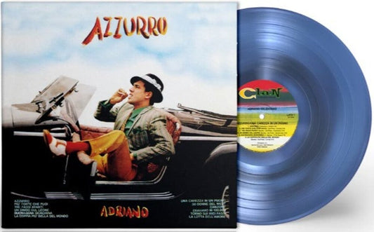 Adriano Celentano - Azzurro (Blue) (Colored Vinyl) (180 Gram) (Numb) (Ecov) (Ita) { vinyl }