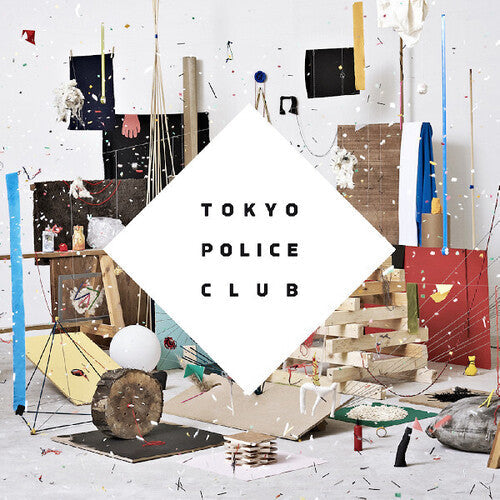 Tokyo Police Club- Champ (White/Blue Wave Vinyl) { vinyl }