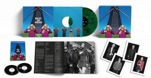 Envy of None- Stygian Waves - Deluxe Boxset 140gm Transparent Green & Black Marble Vinyl, CD & Bluray { vinyl }