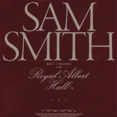 Sam Smith- Bbc Proms At The Royal Albert Hall -RSD25 { vinyl }