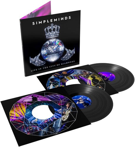 Simple Minds- Live In The City Of Diamonds { vinyl }