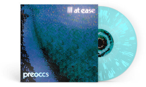 Preoccupations- Ill At Ease (Blue & Pink Splatter) { vinyl }
