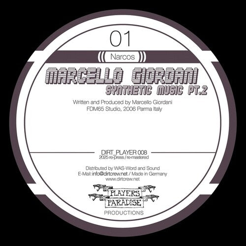 Marcello Giordani - Synthetic Music Pt. 2 (Vinyl) { vinyl }