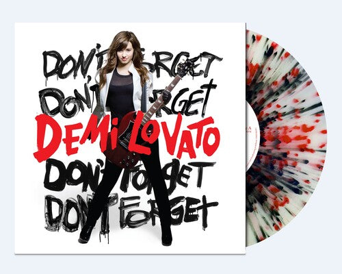 Demi Lovato- Don't Forget (Clear w/ Red & Black Splatter Vinyl) { vinyl }