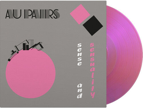 The Au Pairs- Sense & Sensuality - Limited 180-Gram Translucent Magenta Colored Vinyl { vinyl }