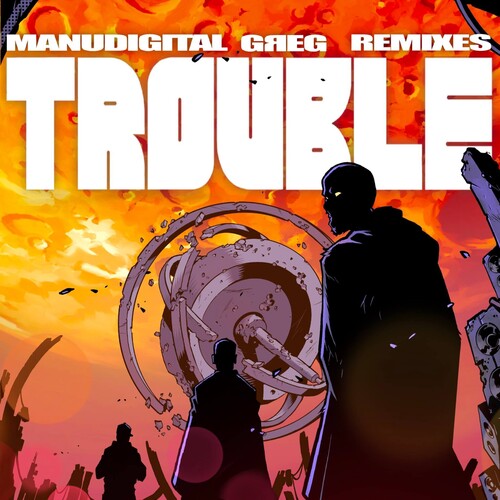 Chinese Man - Trouble - Orange Vinyl (Vinyl) { vinyl }