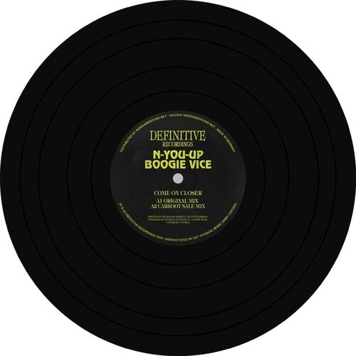 N-You-Up Boogie Vice - Come On Closer (Vinyl) { vinyl }