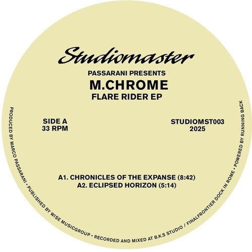 Passarani Presents M Chrome - Flare Rider (Vinyl) { vinyl }