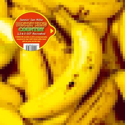 Jammin' Sam Miller - Donkey Kong Country 1, 2 And 3 - Original Soundtrack (Vinyl) { vinyl }