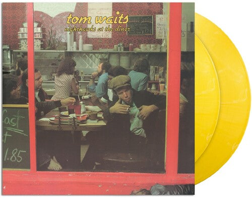 Tom Waits- Nighthawks at the Diner (Anniversary Edition) - Yellow Marble Vinyl { vinyl }