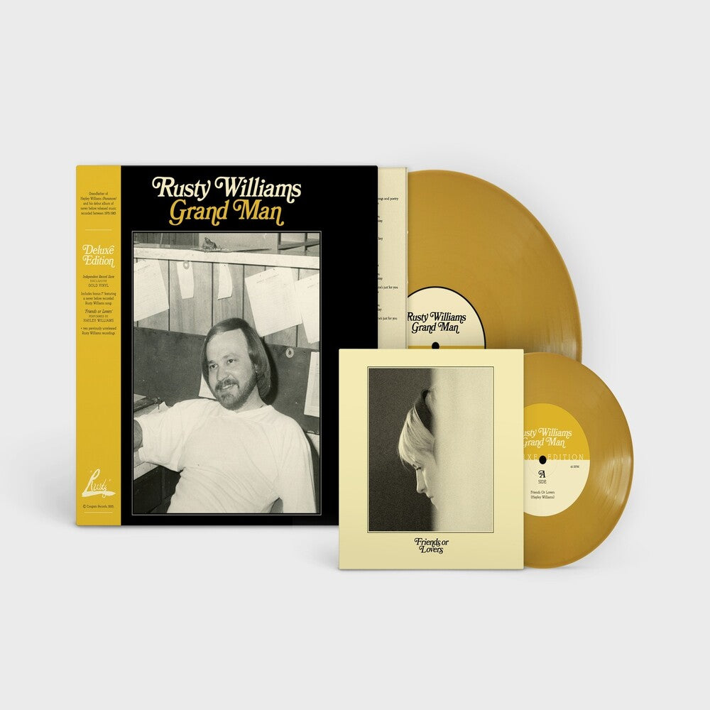 Rusty Williams- Grand Man - (Deluxe Edition) [Gold LP] { vinyl }