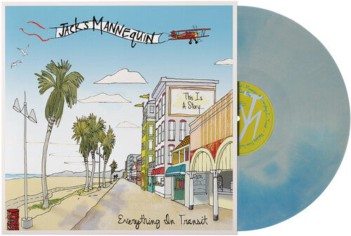 Jack's Mannequin- Everything in Transit (Blue White Galaxy Vinyl) { vinyl }