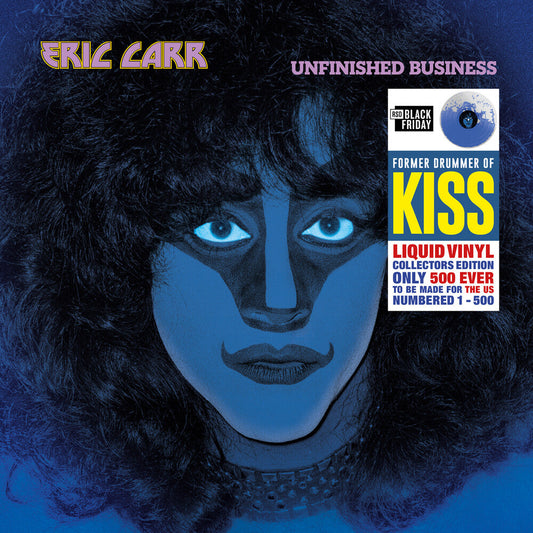 Eric Carr from KISS- Unfinished Business: The Liquid Vinyl Numbered Edition [RSD Black Friday 2025] { vinyl }