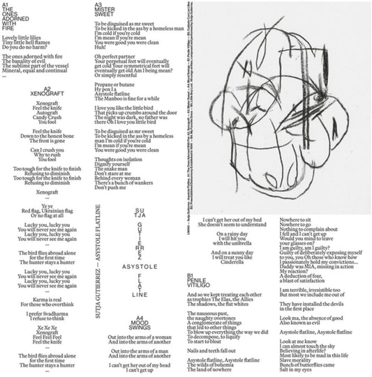 Sutja Gutierrez - Asystole Flatline (LP) { vinyl }