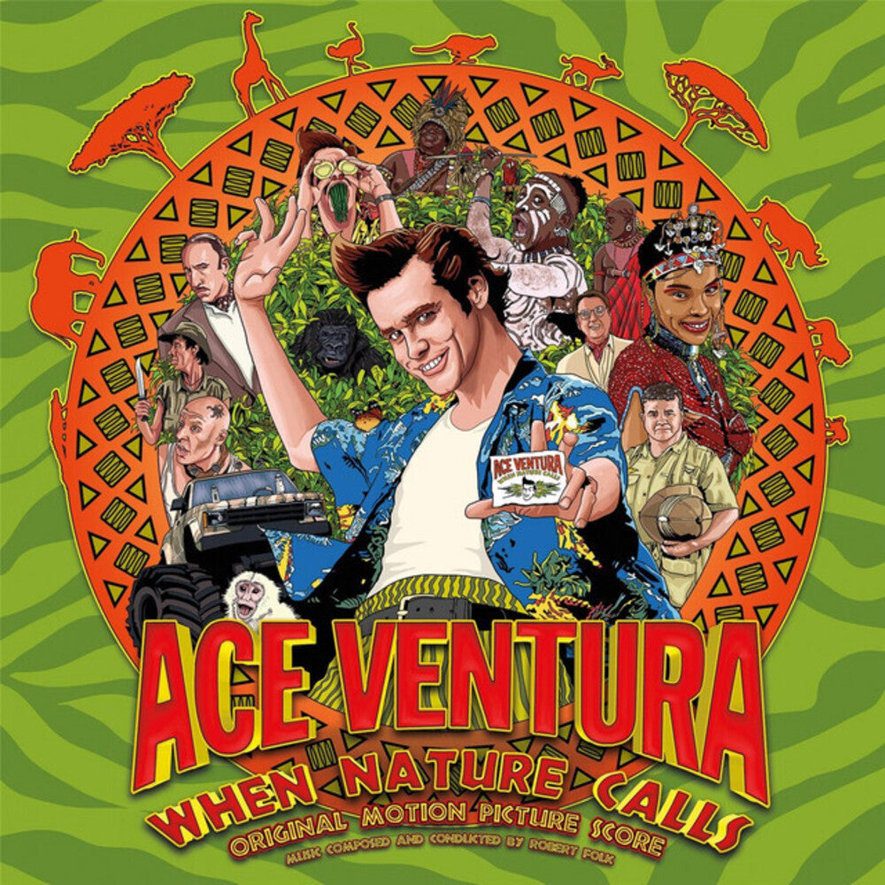 Robert Folk  (Colv) (Grn) - Ace Ventura: When Nature Calls - O.S.T. (Colored Vinyl) { vinyl }