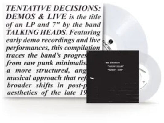 Talking Heads- Tentative Decisions: Demos & Live [RSD Black Friday 2025] { vinyl }
