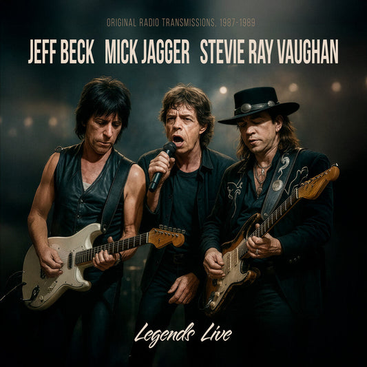 Jeff Beck / Mick Jagger / Stevie Ray Vaughan- Legends Live [Clear Vinyl] { vinyl }
