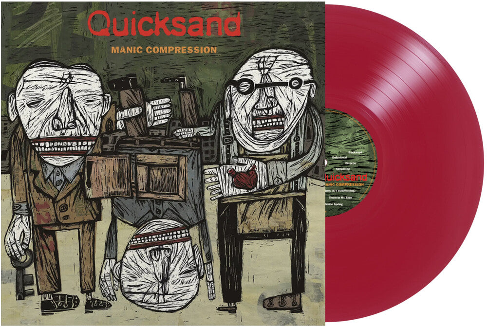 Quicksand- Manic Compression [Open Heart Red Vinyl] { vinyl }